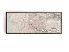 Algonquin National Park - 1912 Grand Trunk Railway Map
