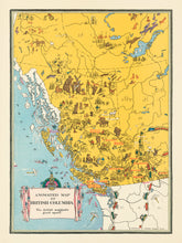 Animated Map of British Columbia