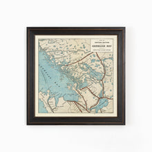 Eastern Section of Georgian Bay - Grand Trunk Railway Map from 1903