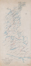 Log Drive Route Map - 1894