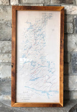 Log Drive Route Map - 1894