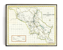 Map of Jasper National Park