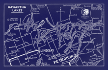 Kawartha Lakes - Blue Acetate Style