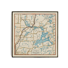 Lake of Bays - Grand Trunk Railway Map from 1903