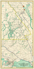 Lake Nipissing District and Timagami Region Map