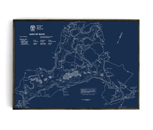 Lake of Bays Bathymetric Map
