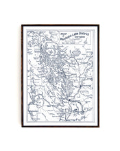 Ontario Motor League - Map of Muskoka Lakes District