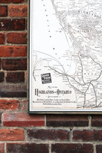 Ontario Highlands - Grand Trunk Railway Map from 1903