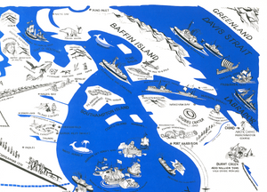 Animated Map of Northern Canada