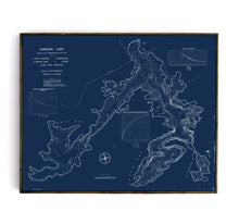 Chandos Lake - Bathymetry Map - North Kawartha