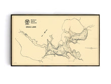 Drag Lake - Bathymetry Map - Haliburton Highlands