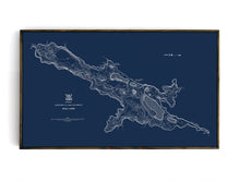 Gull Lake - Bathymetry Map - Haliburton Highlands