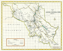 Map of Jasper National Park