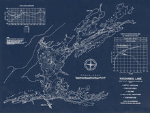 Kashabog Lake - Bathymetry Map - North Kawartha