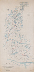 Log Drive Route Map - 1894