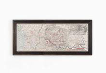 Algonquin National Park - 1912 Grand Trunk Railway Map