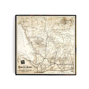 Ontario Highlands - Grand Trunk Railway Map from 1903