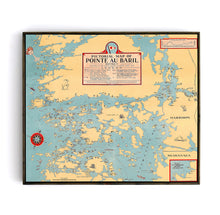 Pointe Au Baril - Historic Cottagers Association Map 1945