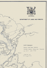 Lake Rosseau, Muskoka Bathymetric Map - Special Edition
