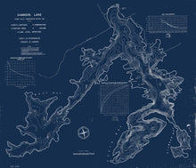 Chandos Lake - Bathymetry Map - North Kawartha
