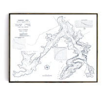Chandos Lake - Bathymetry Map - North Kawartha