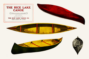 Rice Lake Canoe Company Catalog Print